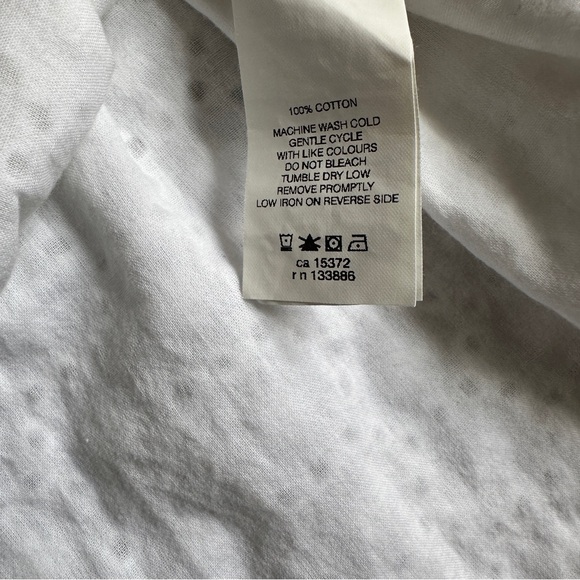 Joe Fresh White Lined Sleeveless Cotton Doily Dress - 3 years - Picture 6 of 9